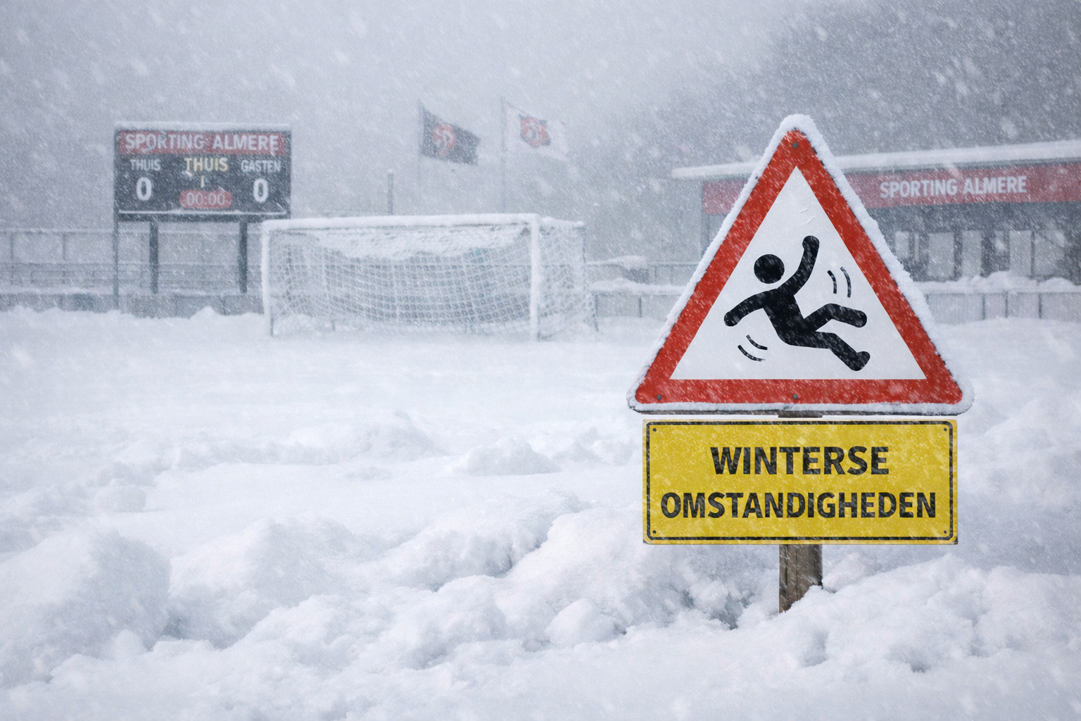 ⚠️ Trainingen afgelast