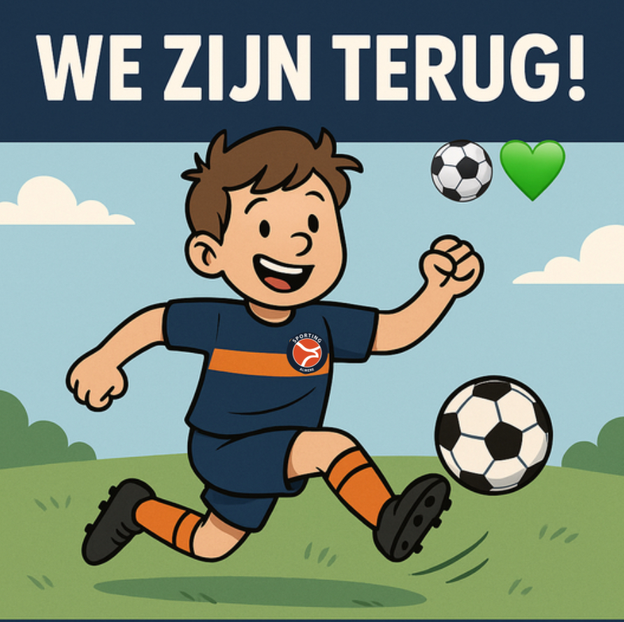 Start trainingen 18 Augustus