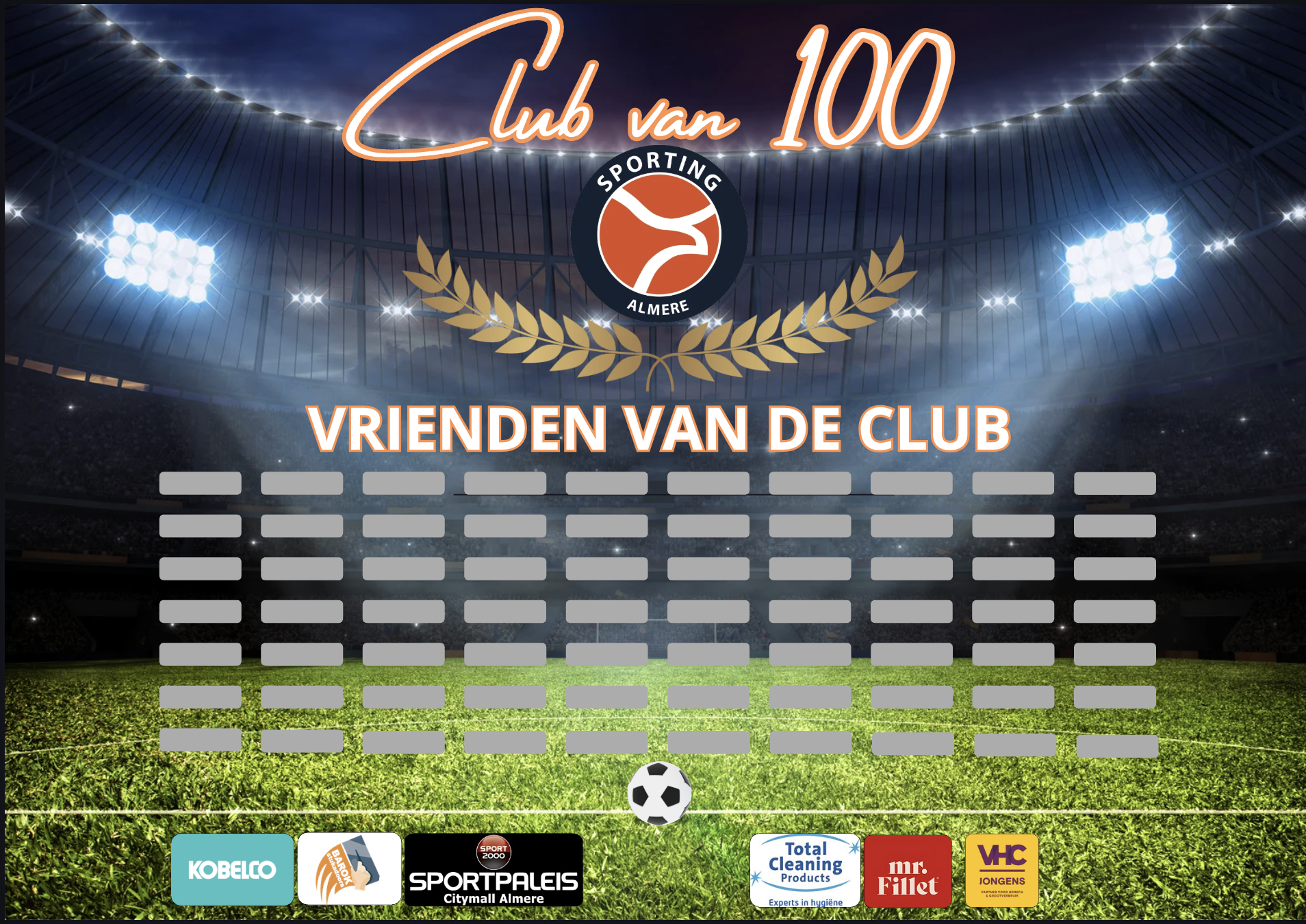 Samen Sterker: De Club van 100 Komt Eraan