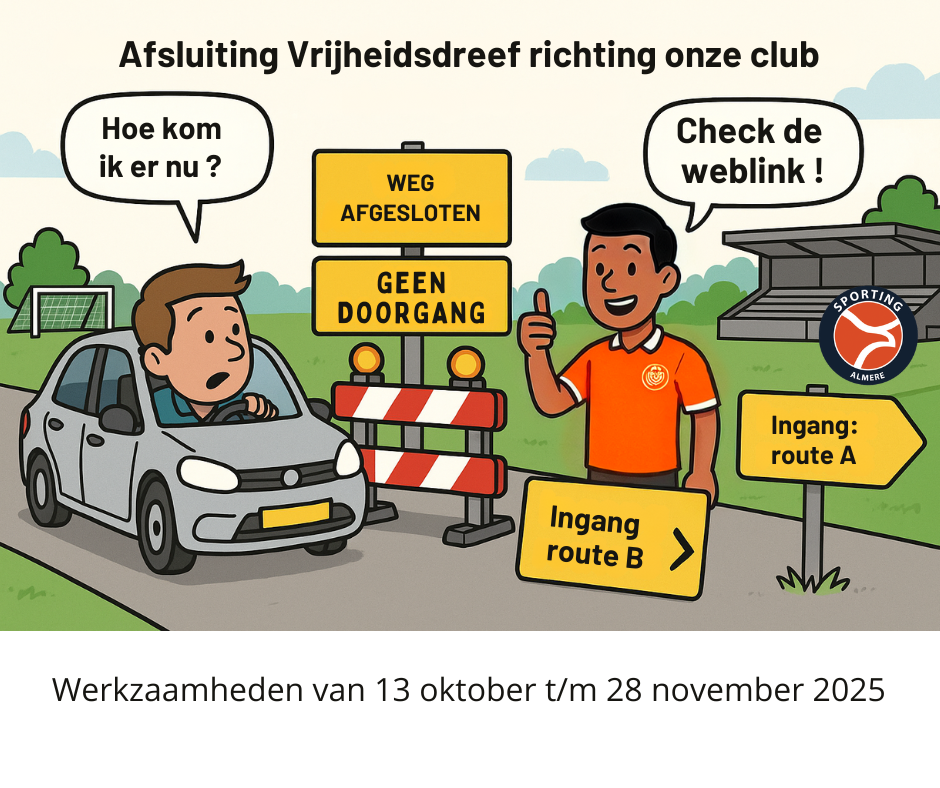 Werkzaamheden vrijheidsdreef.